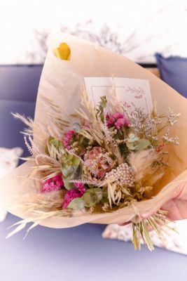 Bouquet de fleurs séchées Fleurs d'Antan